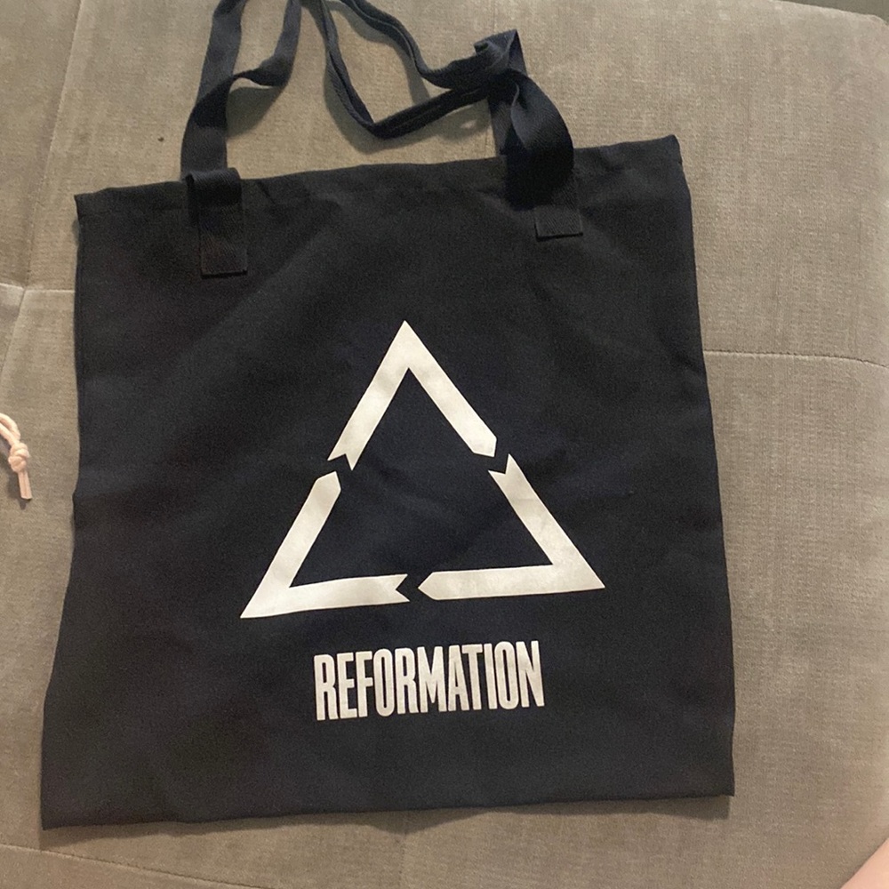The reformation tote bag